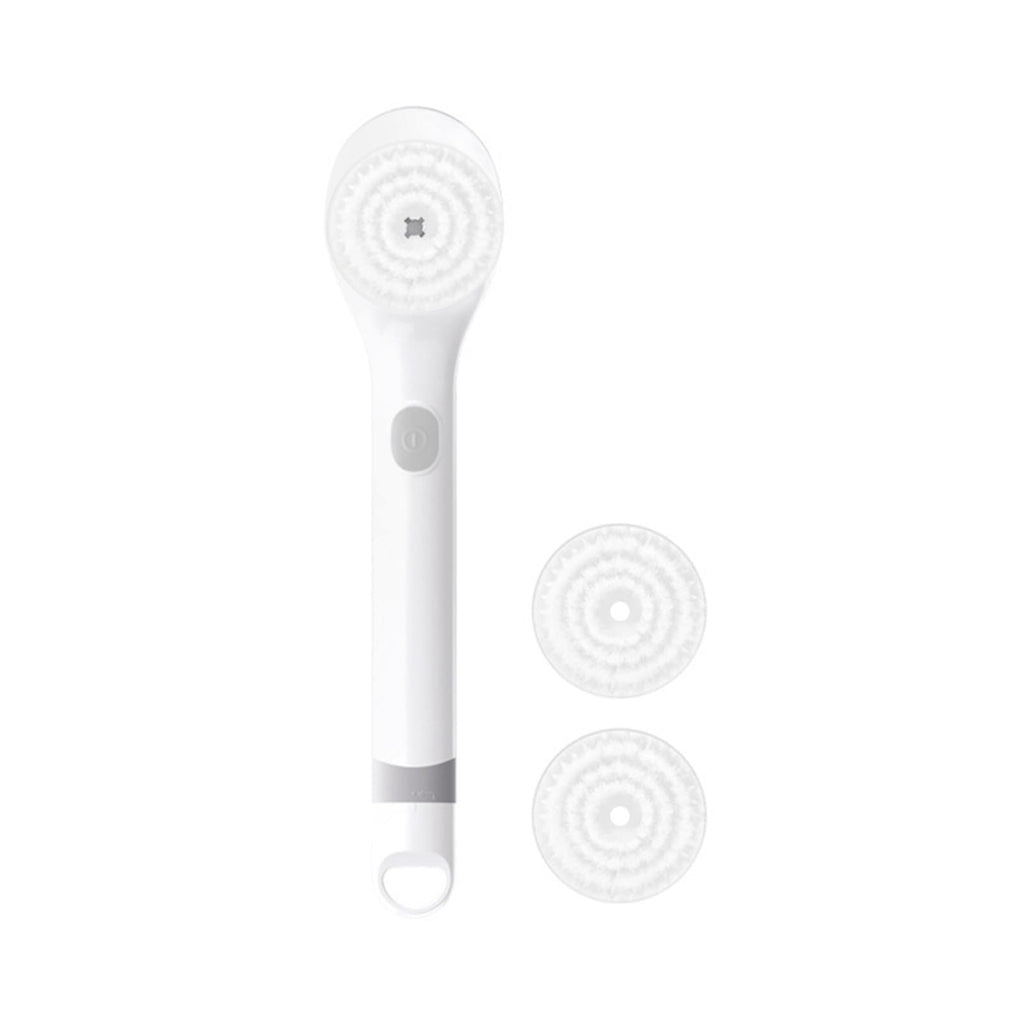 Electric Back Scrubber with Long Handle & Soft Bristles