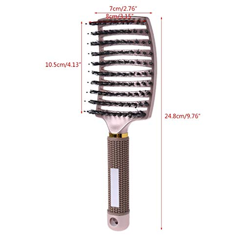 Professional Bristle & Nylon Hair Brush for Wet & Dry Hair