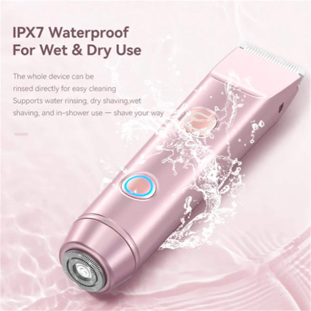 2-in-1 PRO Dual-Head Painless Hair Trimmer