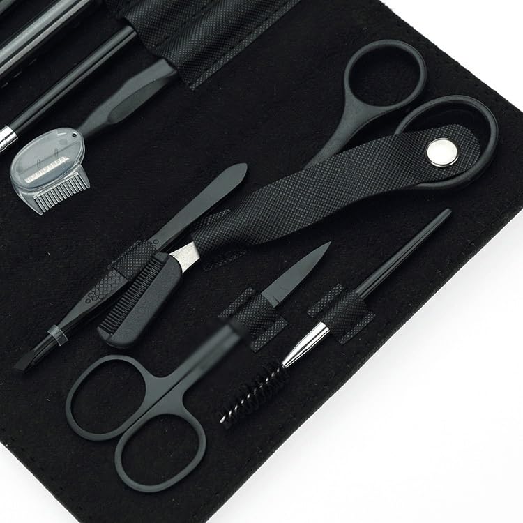 Beauty Tools Eyebrow Scraper 8-piece Set Clipper
