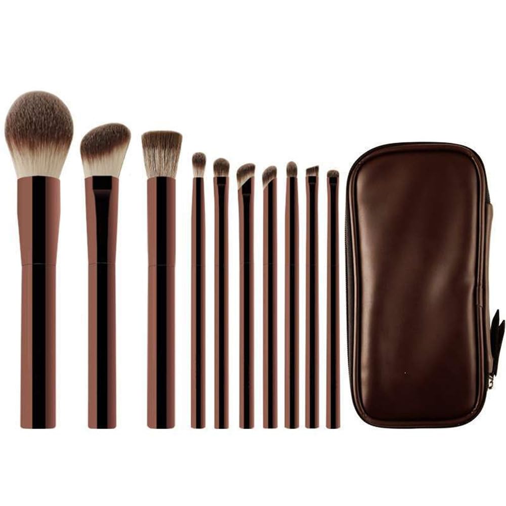 Complete Makeup Brush Set for Face & Eyes