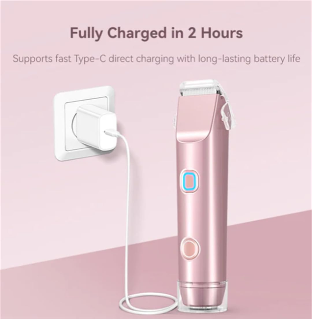 2-in-1 PRO Dual-Head Painless Hair Trimmer