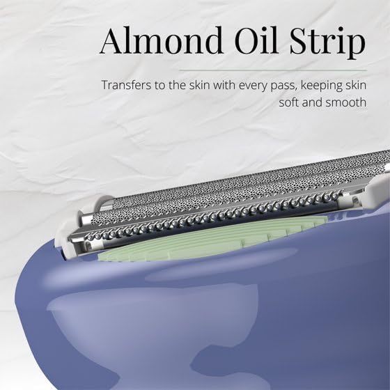 Women's Electric Foil Shaver & Bikini Trimmer for Wet & Dry Use