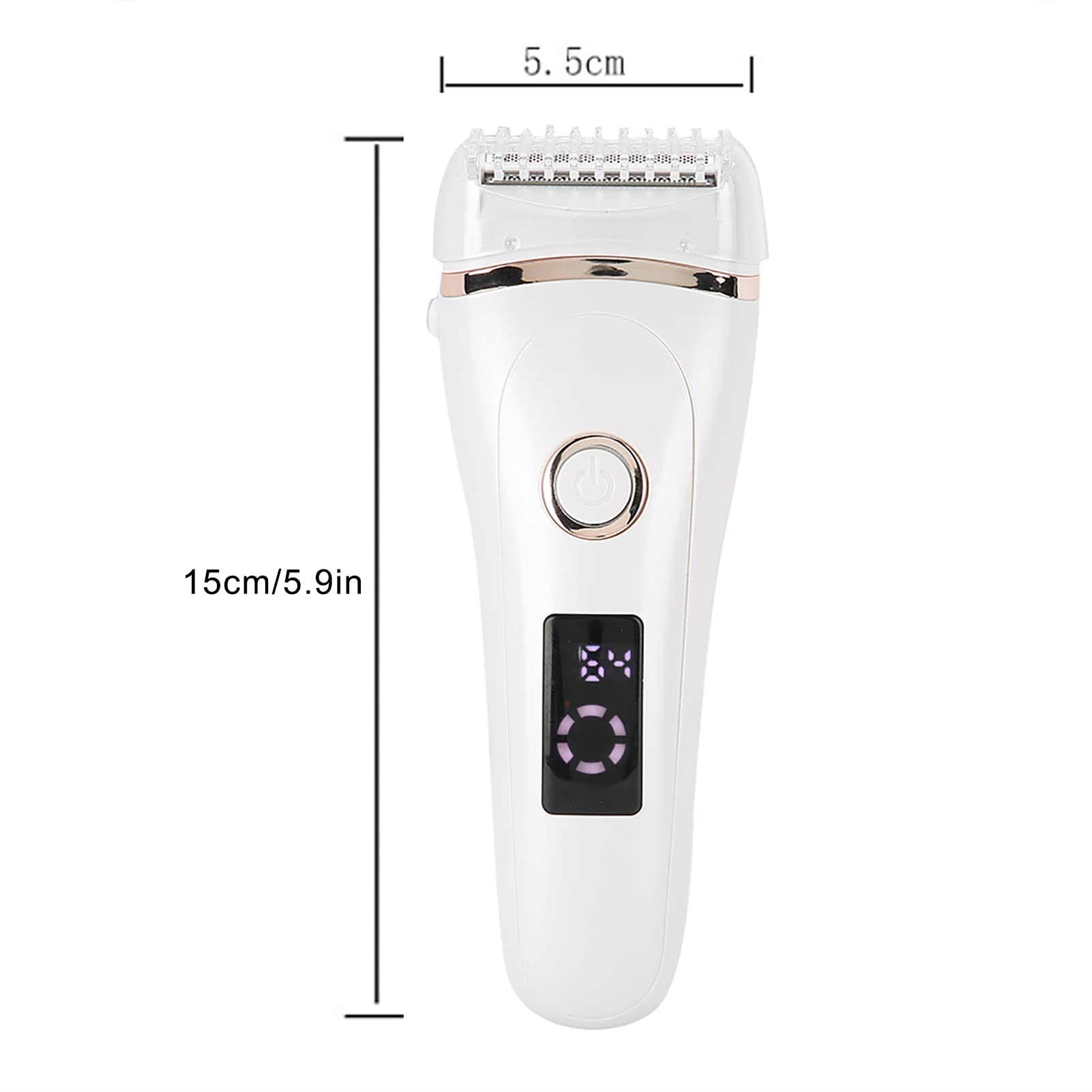 3-in-1 Women's Electric Shaver for Wet & Dry Use Rechargeable