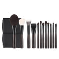 12-Piece Professional Makeup Brush Set for Face & Eyes