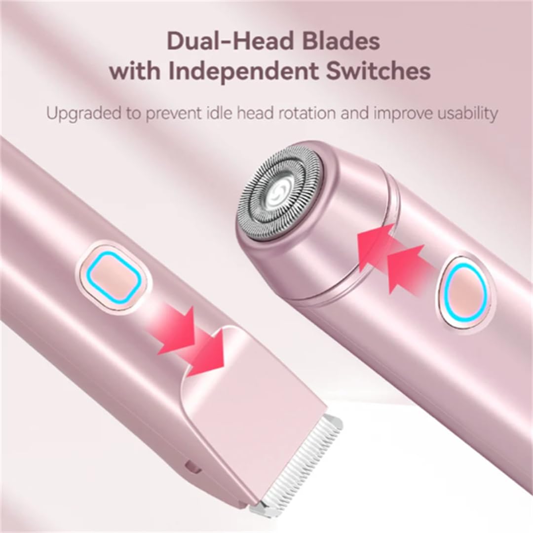 2-in-1 PRO Dual-Head Painless Hair Trimmer
