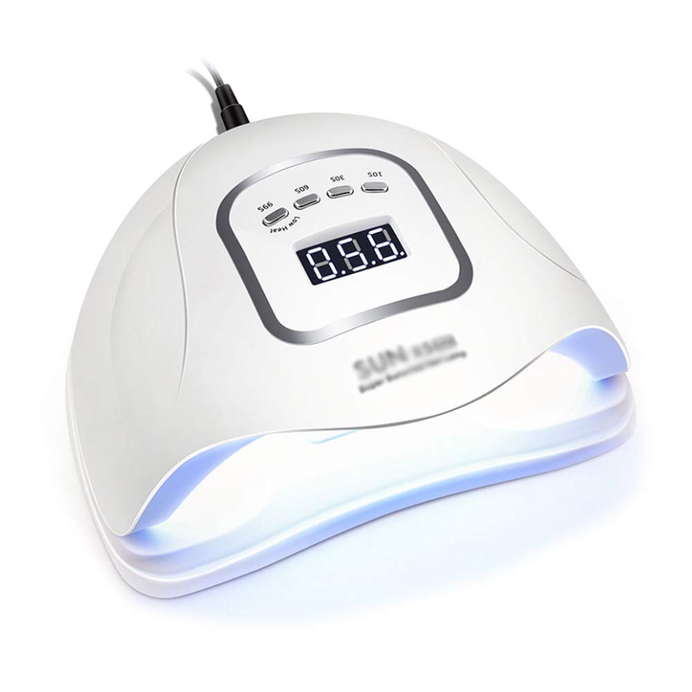 45-LED UV Nail Lamp with Auto Sensor & Timer