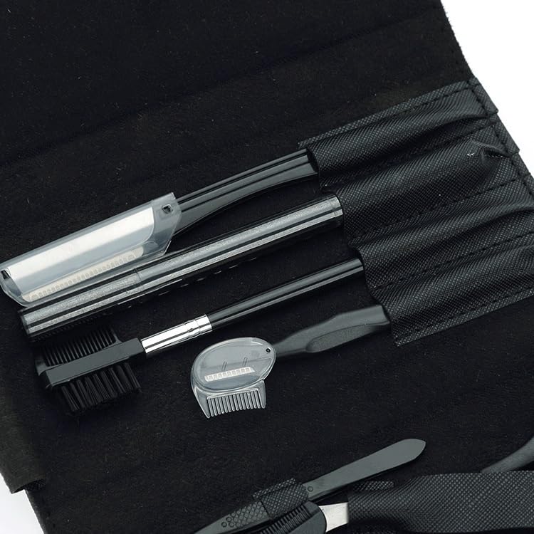 Beauty Tools Eyebrow Scraper 8-piece Set Clipper