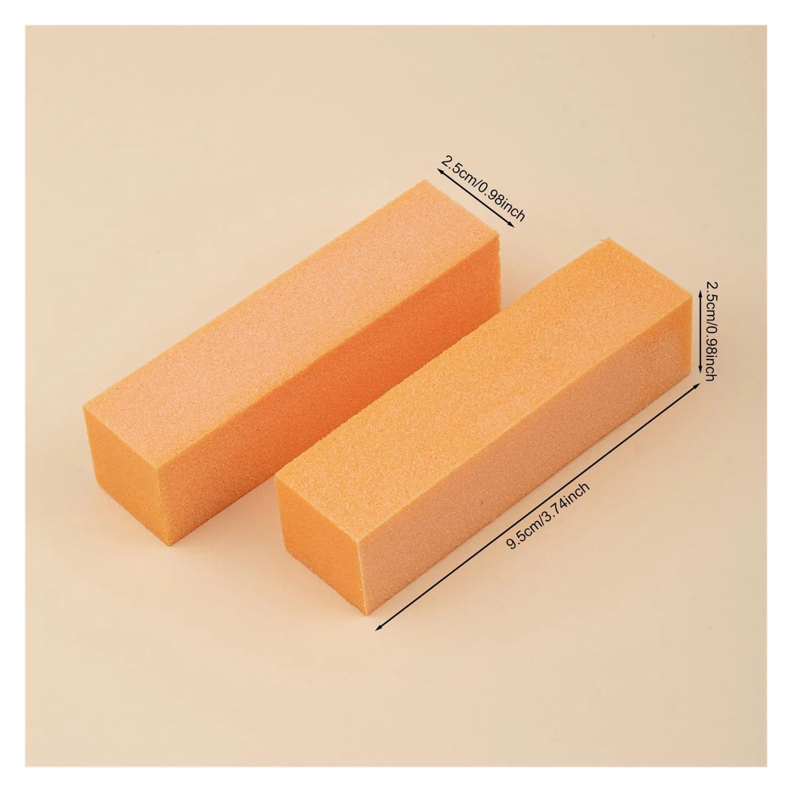Pink Nail Buffer Block for Manicure & Pedicure