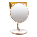3-in-1 Heated & Cooled Makeup Mirror with LED Lighting