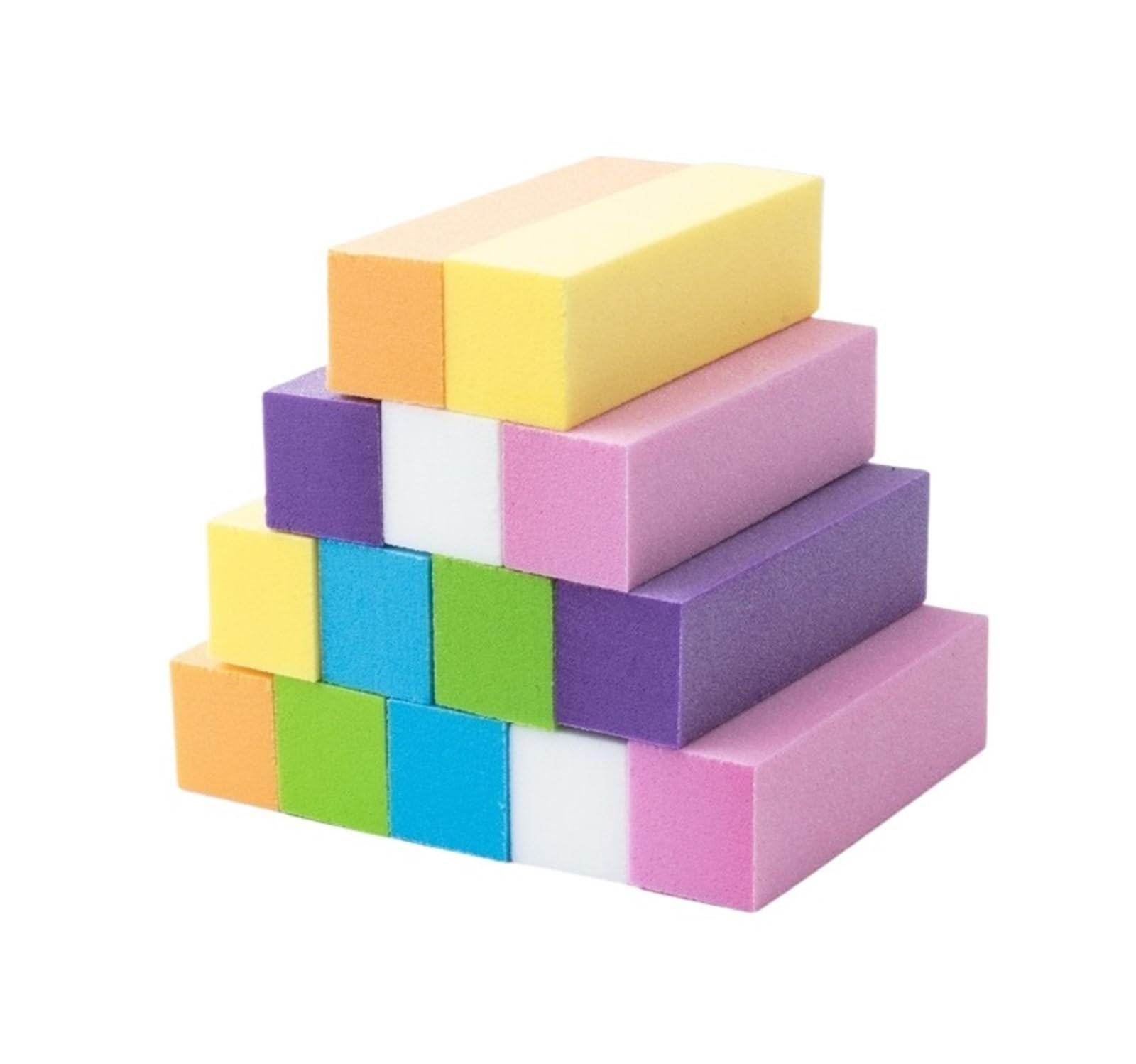 Pink Nail Buffer Block for Manicure & Pedicure