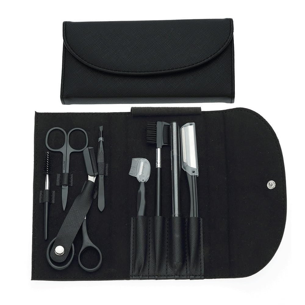 Beauty Tools Eyebrow Scraper 8-piece Set Clipper