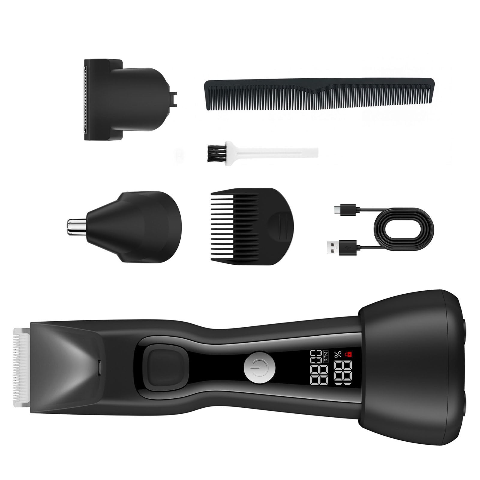 Rechargeable Electric Body Groomer for Face & Body