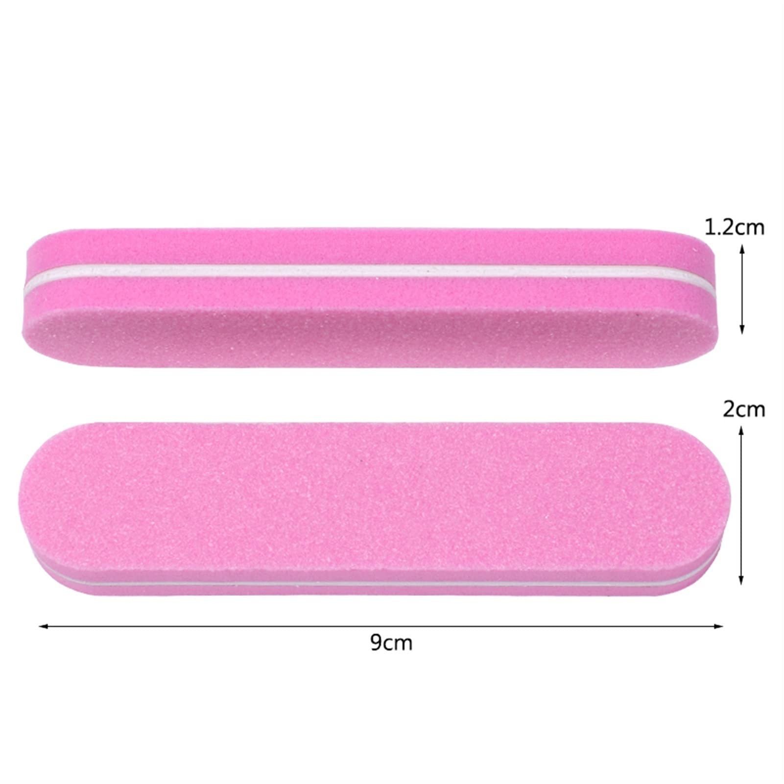 100/180 Grit Nail File & Buffer Block Set