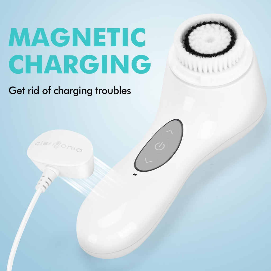 Waterproof Sonic Facial Cleansing Brush for All Skin Types