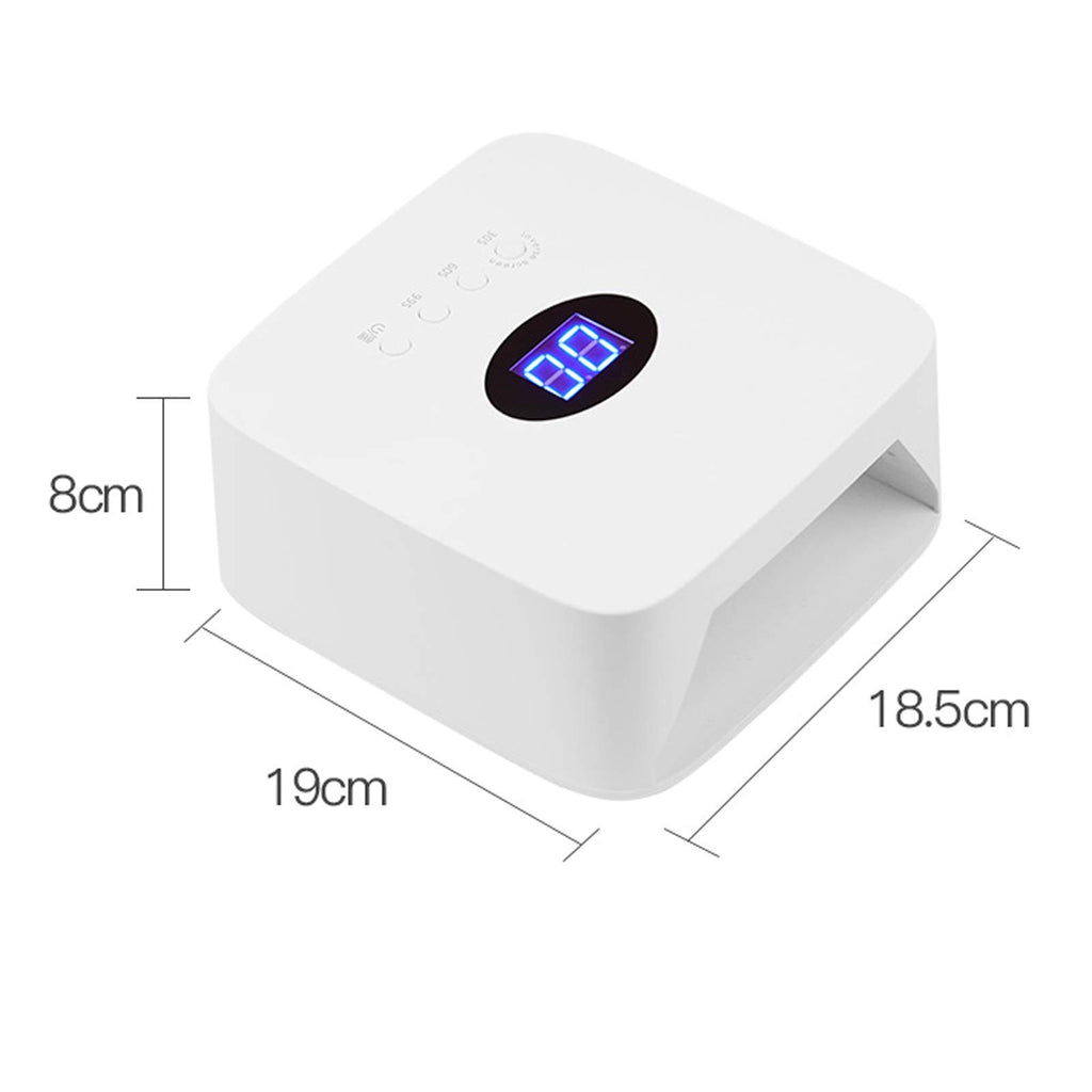 Cordless 48W Rechargeable LED UV Nail Lamp & Dryer
