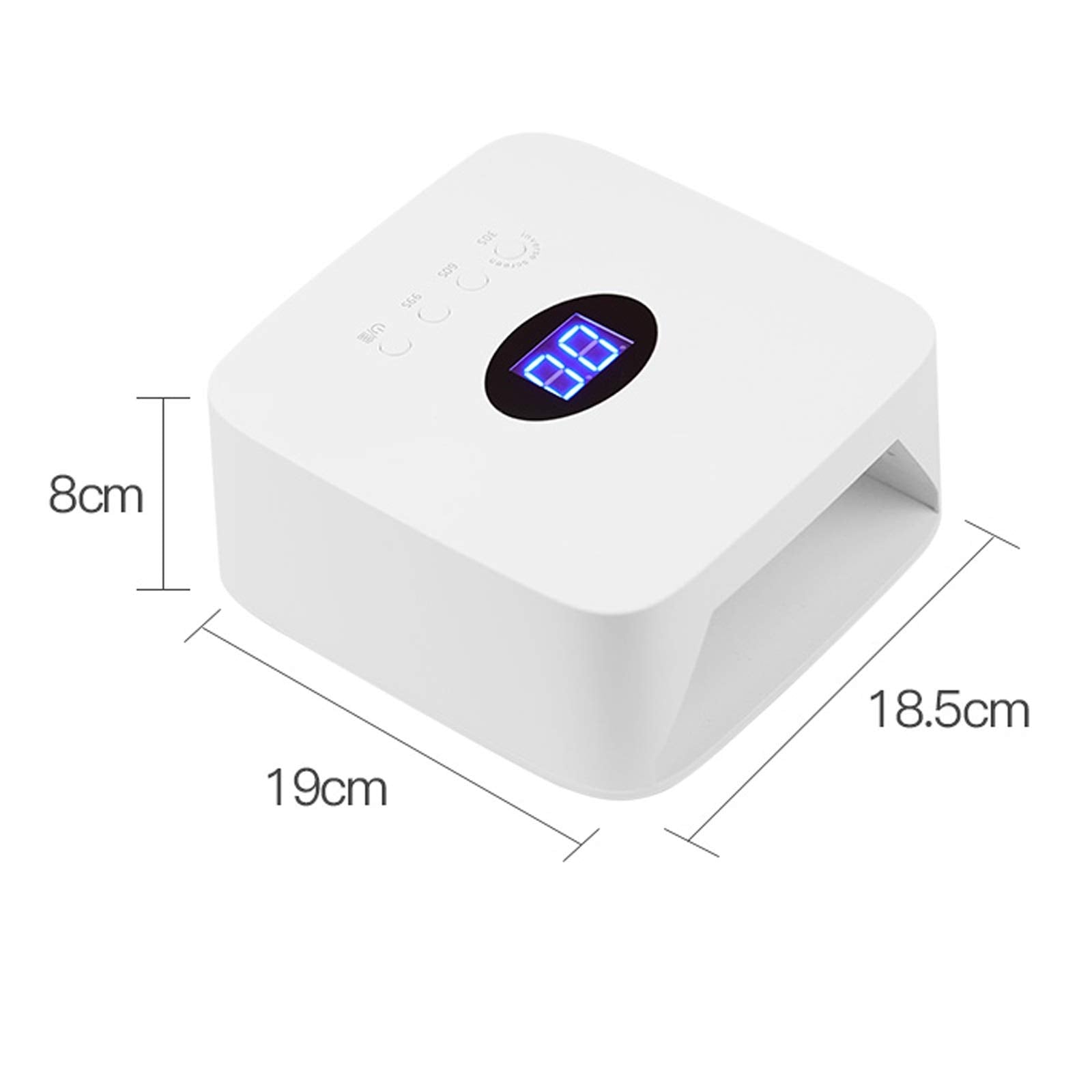 Cordless 48W Rechargeable LED UV Nail Lamp & Dryer