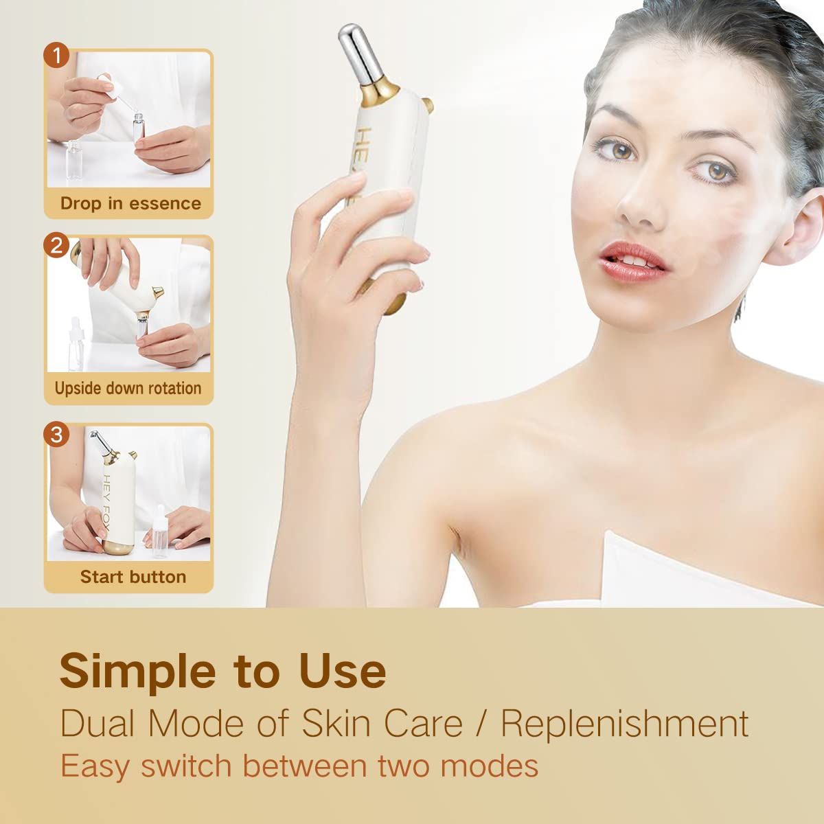 Nano Facial Steamer & Oxygen Mist Sprayer