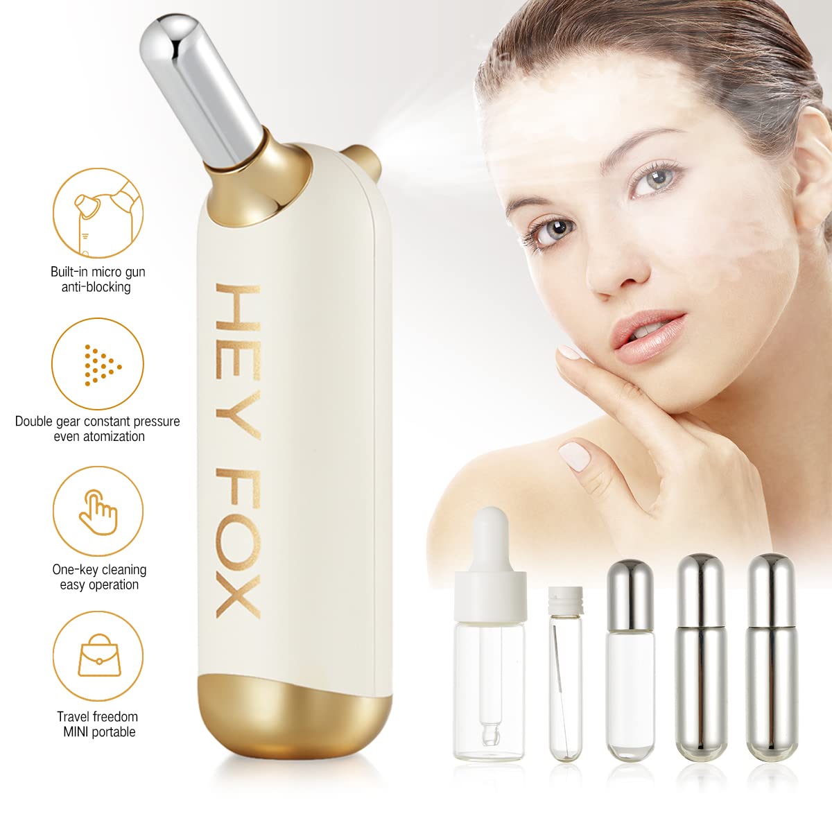 Nano Facial Steamer & Oxygen Mist Sprayer