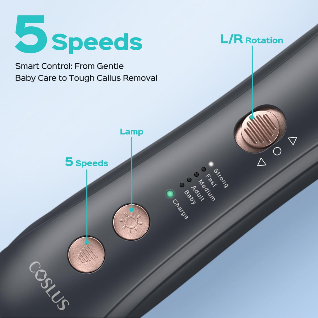 5-in-1 Electric Nail File & Manicure Pedicure Kit