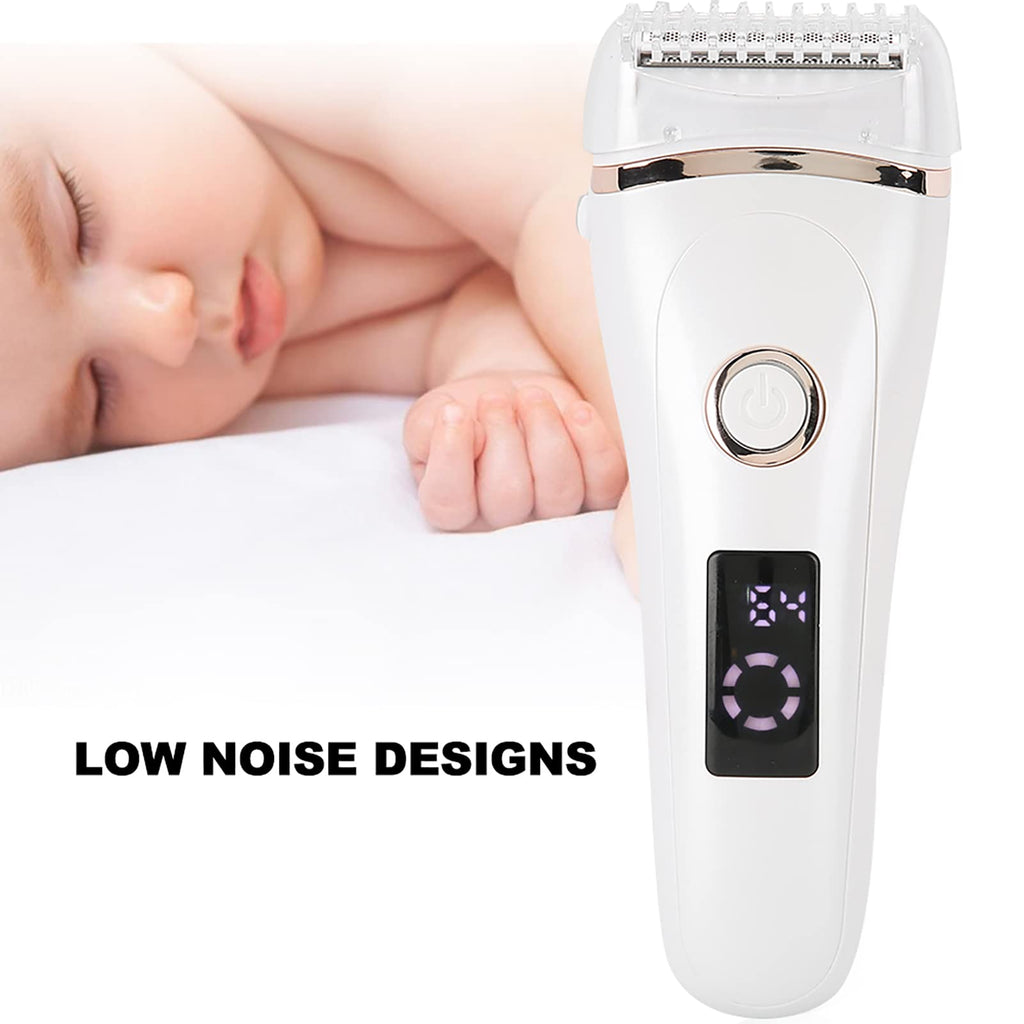 3-in-1 Women's Electric Shaver for Wet & Dry Use Rechargeable