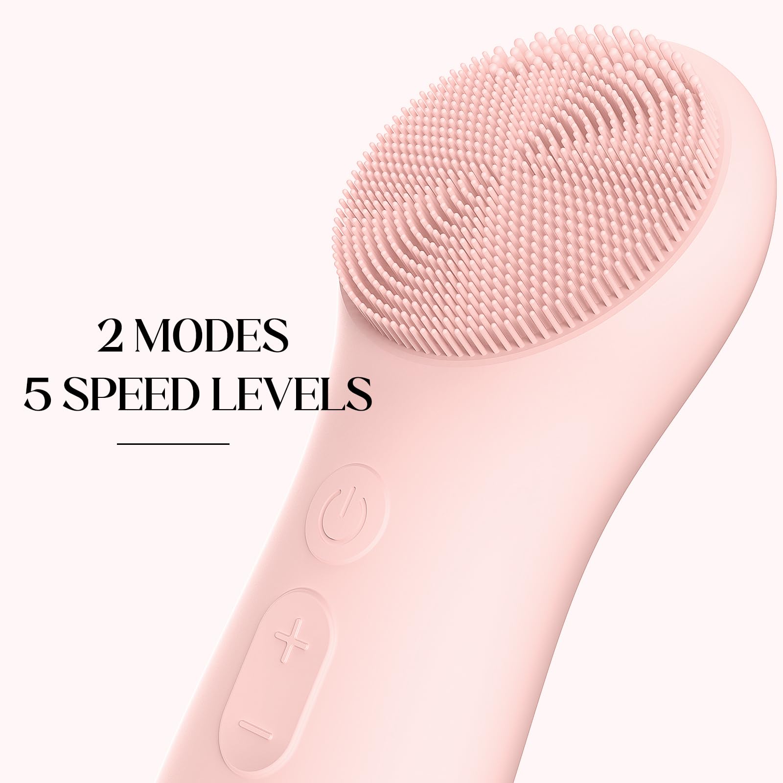 Waterproof Silicone Electric Facial Cleansing Brush Rechargeable
