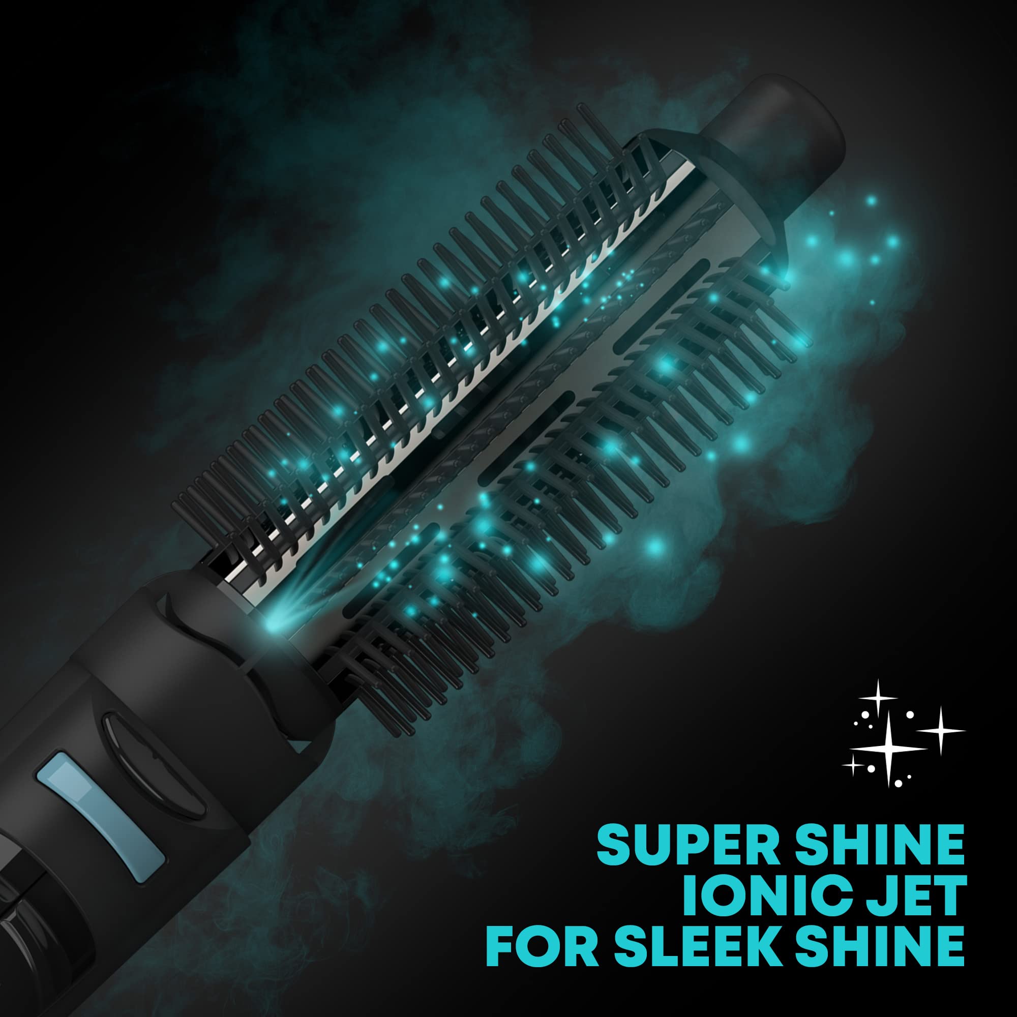 6-in-1 Hot Air Hair Styler & Dryer Brush for Wet & Dry Hair
