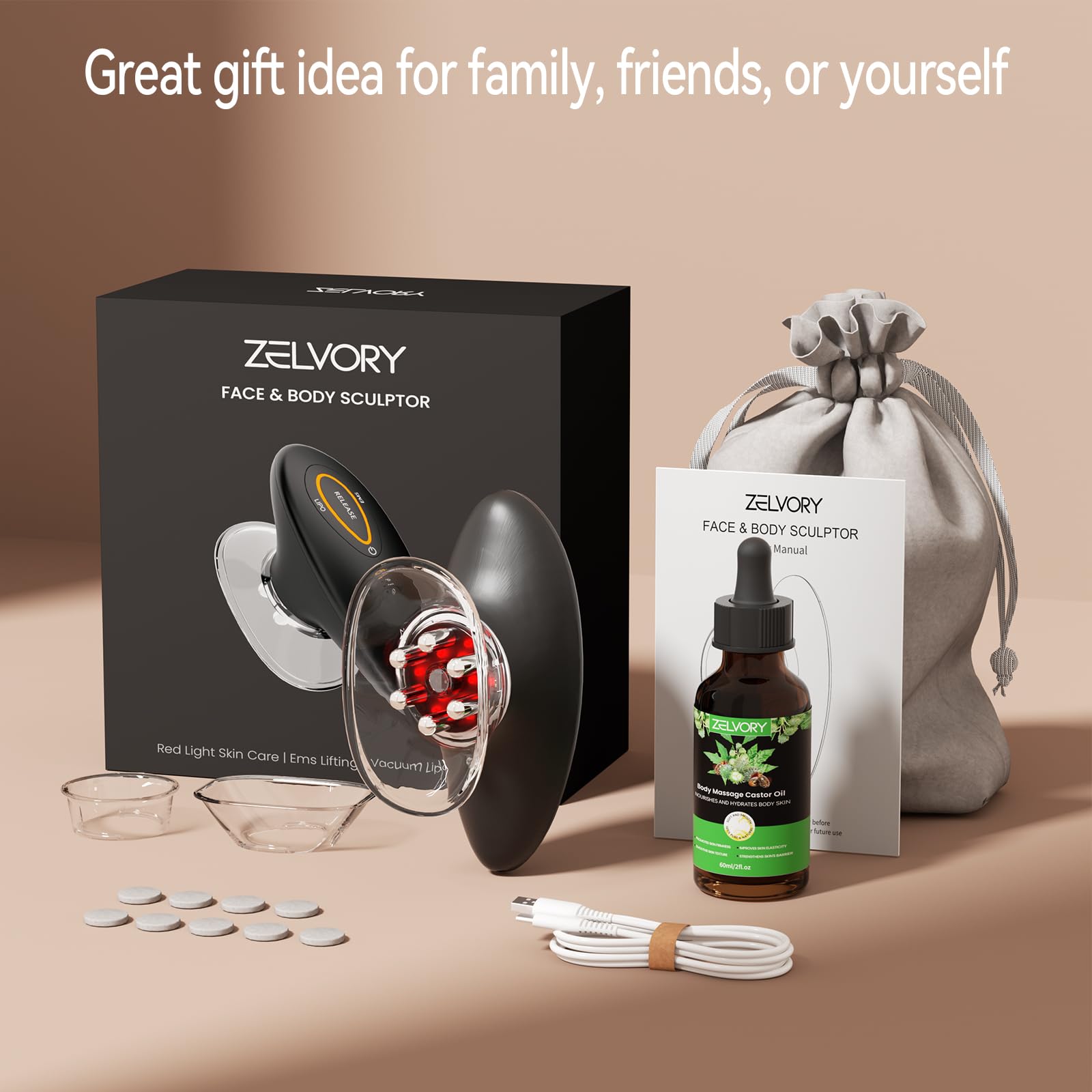 Zelvory 3-in-1 Body Sculpting Machine