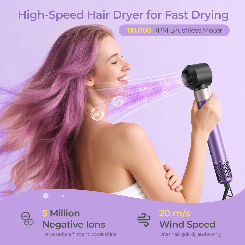 7-in-1 Hot Air Hair Styler & Dryer Brush Set