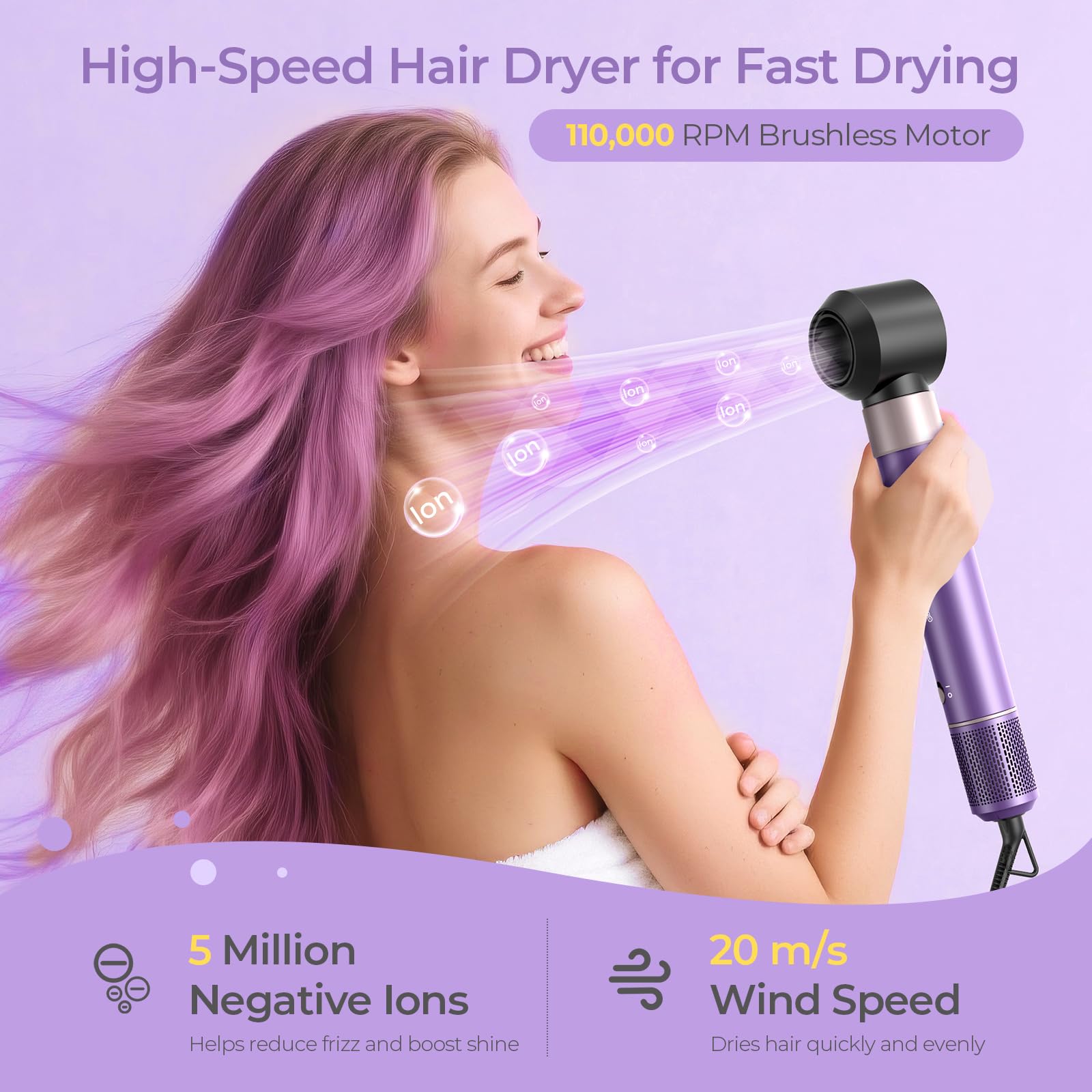 7-in-1 Hot Air Hair Styler & Dryer Brush Set