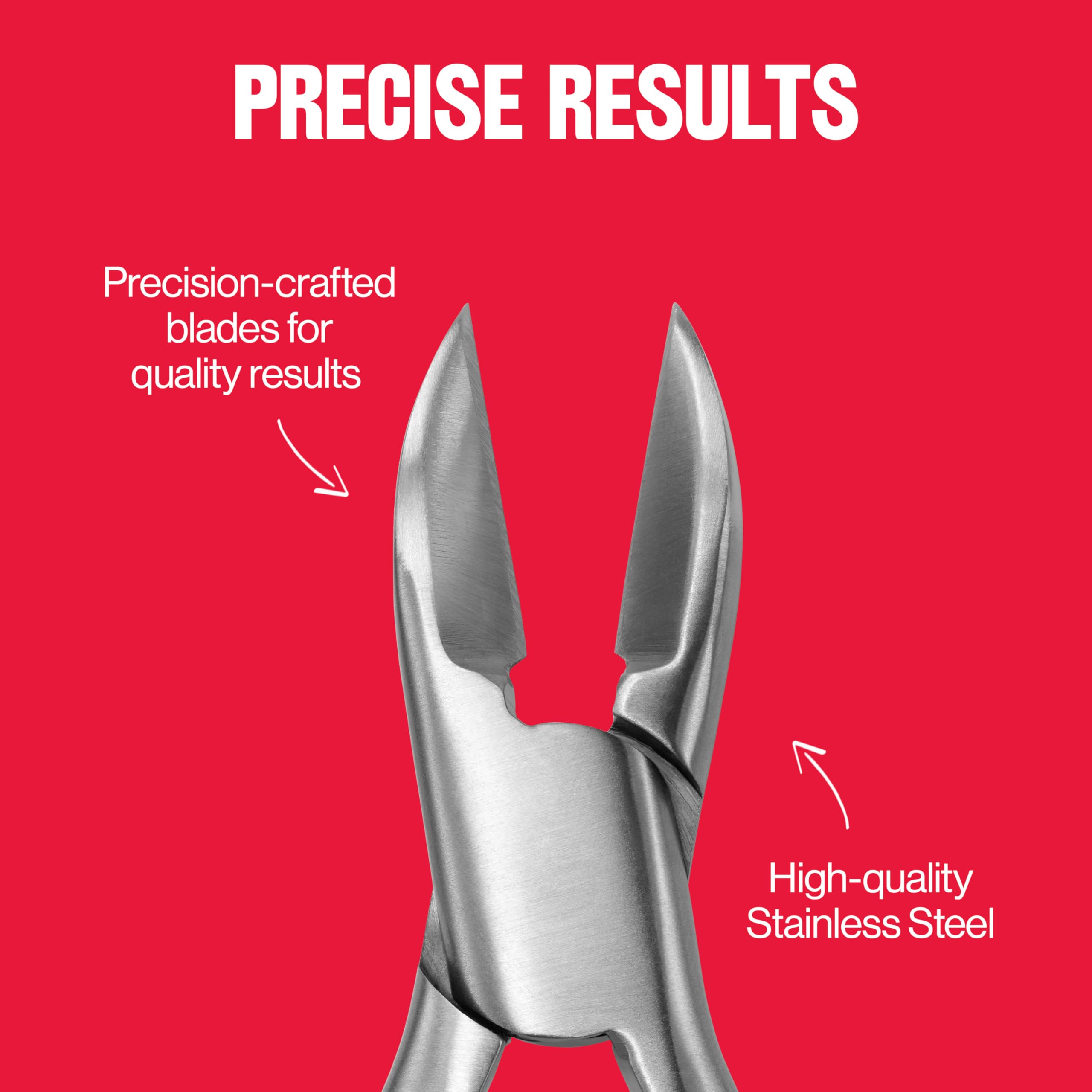 Stainless Steel Cuticle Nipper with Precision Blade