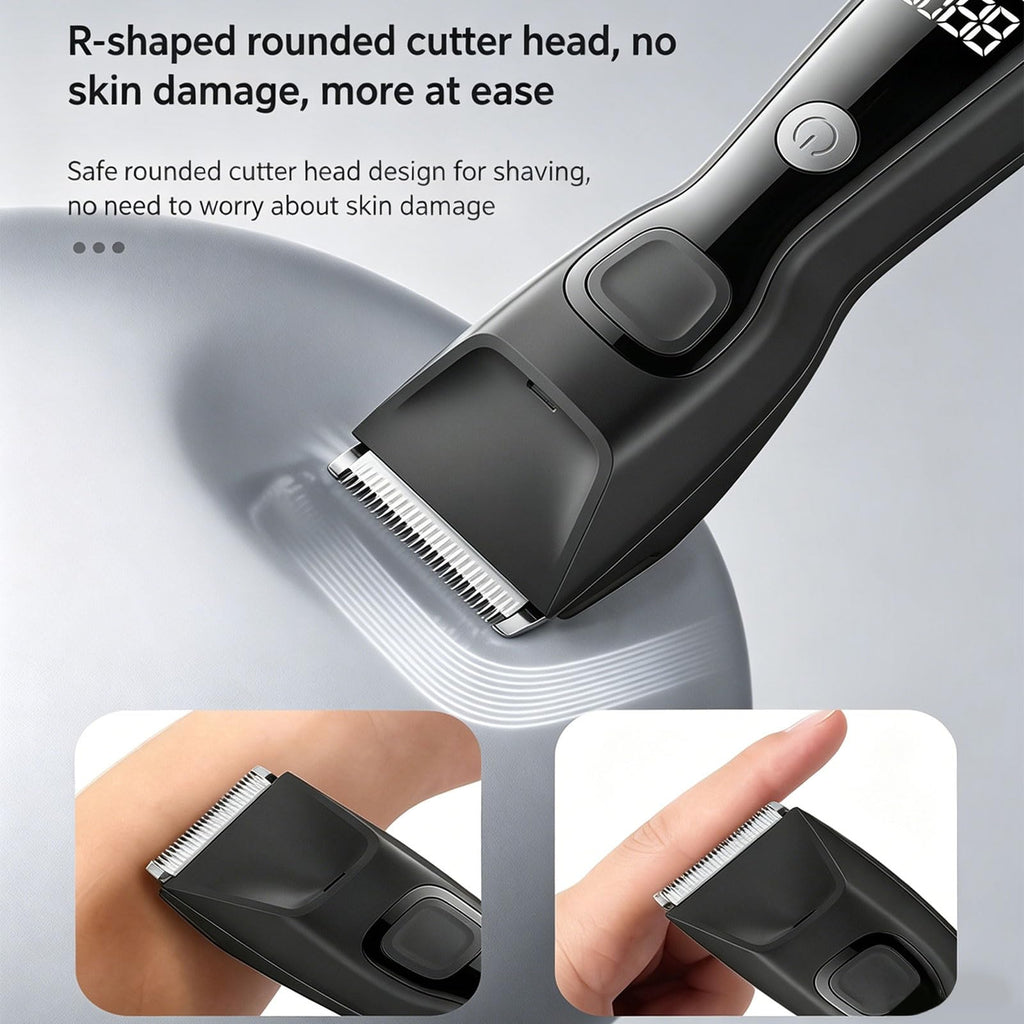 Rechargeable Electric Body Groomer for Face & Body