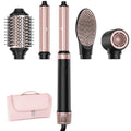 5-in-1 Ionic Hot Air Hair Styler Set with Travel Bag