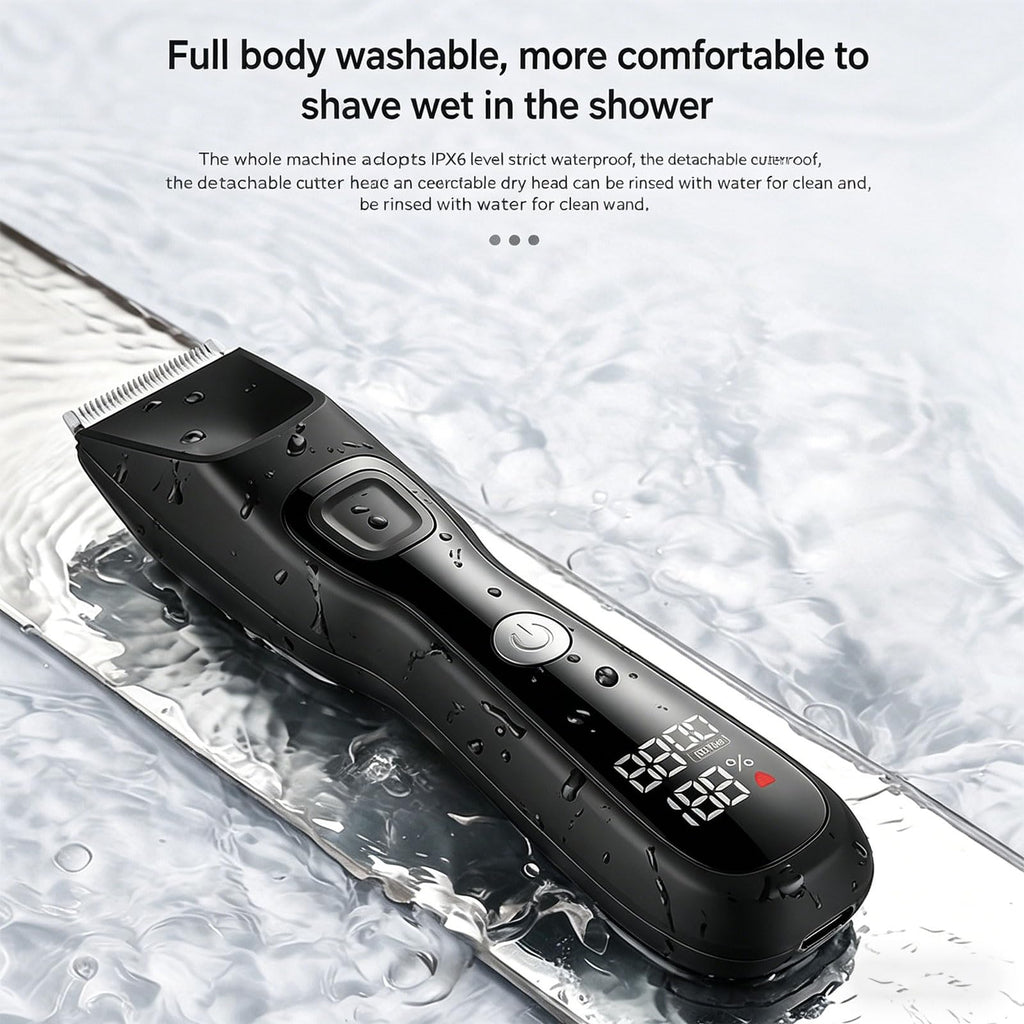 Rechargeable Electric Body Groomer for Face & Body