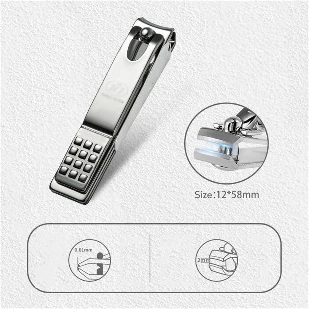 6-Piece Stainless Steel Nail Clipper & Manicure Set with Travel Case