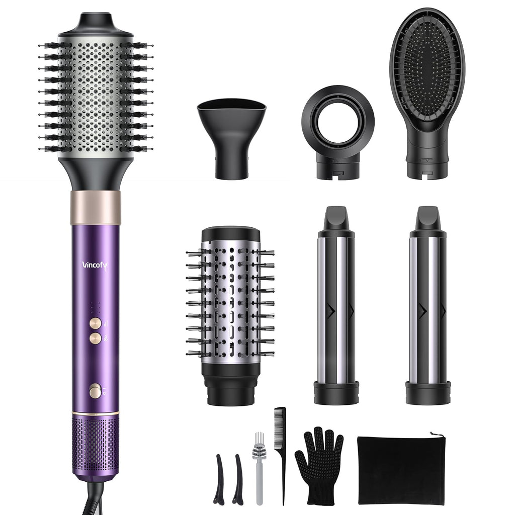 7-in-1 Hot Air Hair Styler & Dryer Brush Set