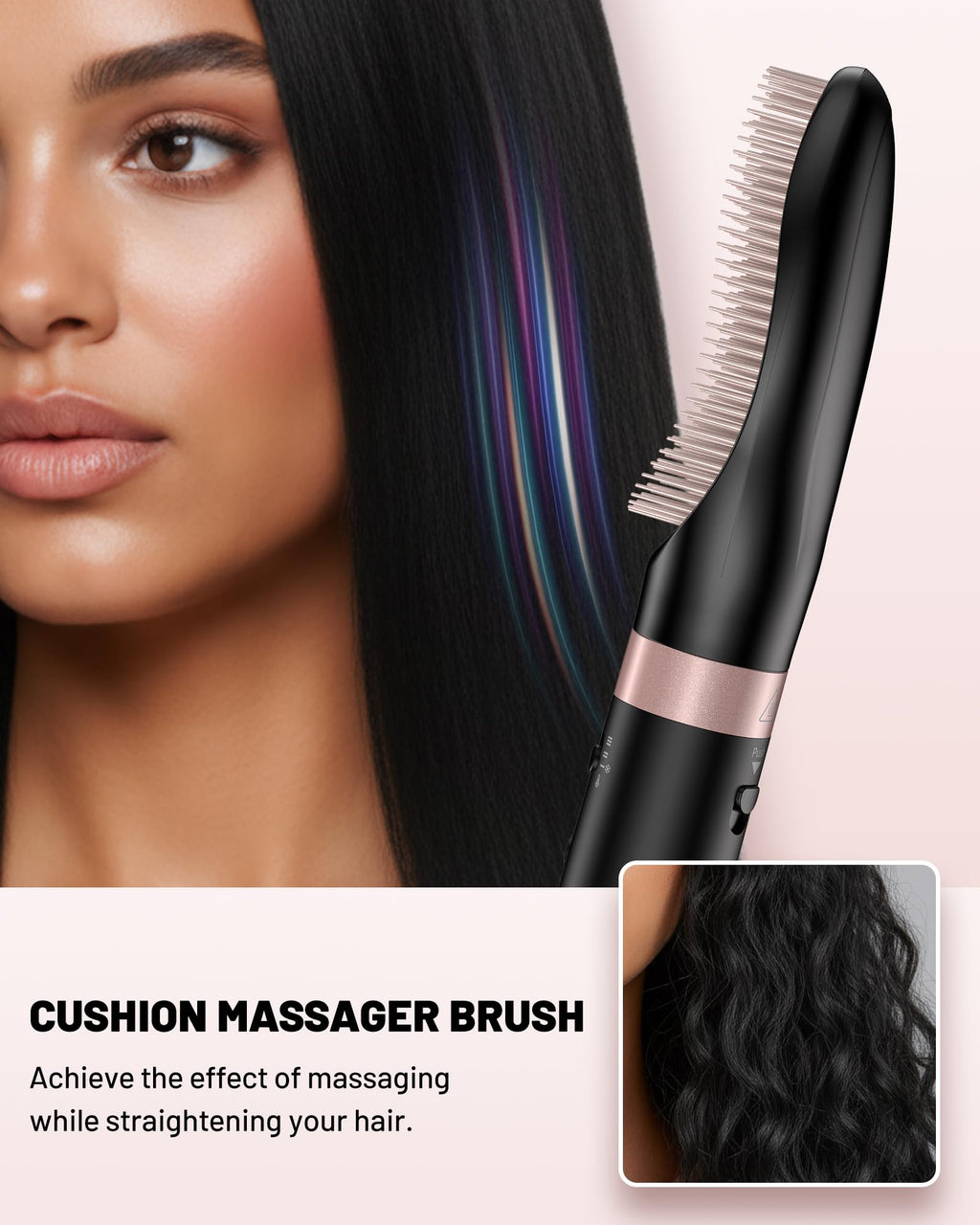 5-in-1 Ionic Hot Air Hair Styler Set with Travel Bag