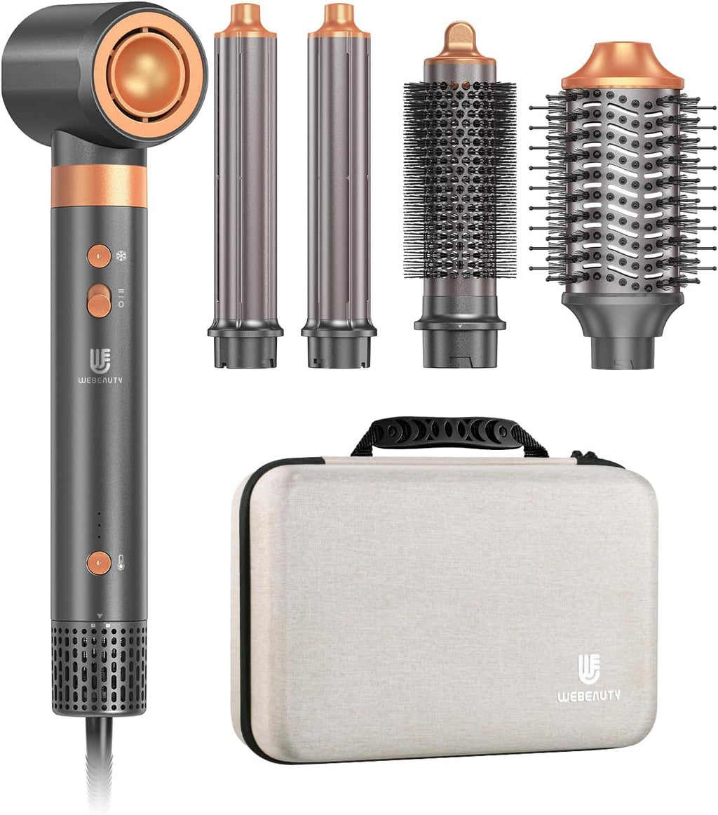 Dual Voltage 7-in-1 Ionic Hot Air Hair Styler & Dryer Set