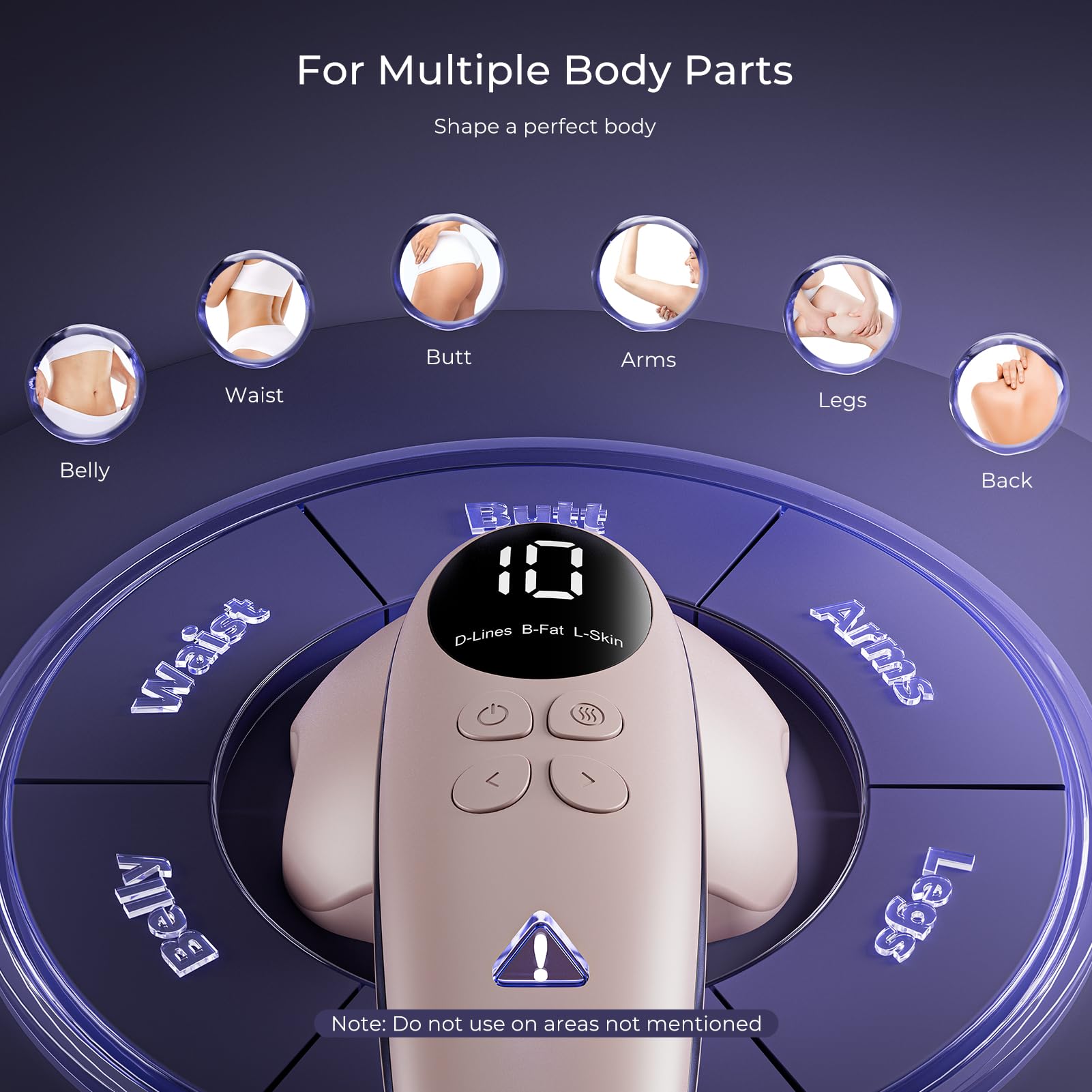 Electric Body Sculpting & Cellulite Massager with Heating