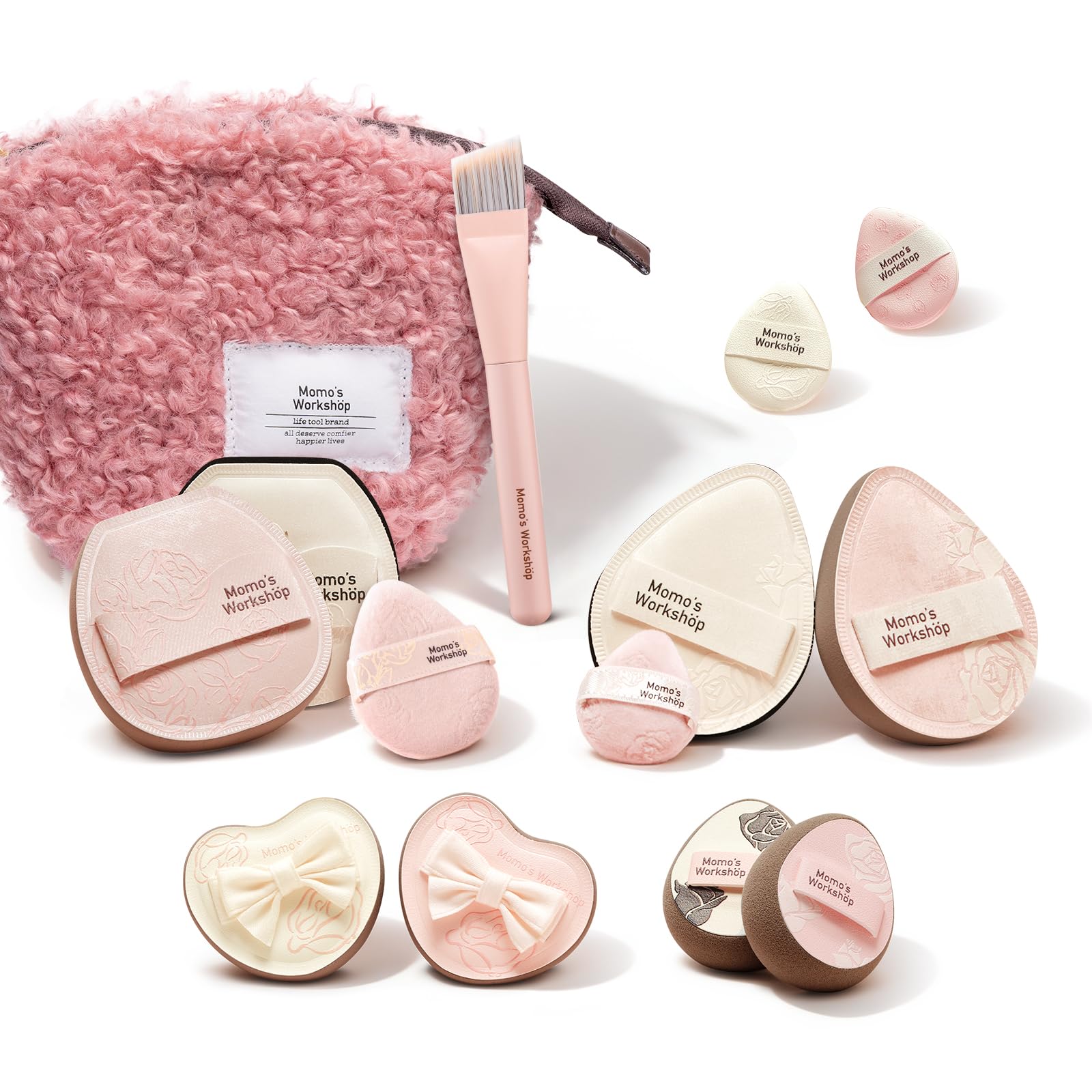Rose Series Geego Makeup Sponges Powder Puff