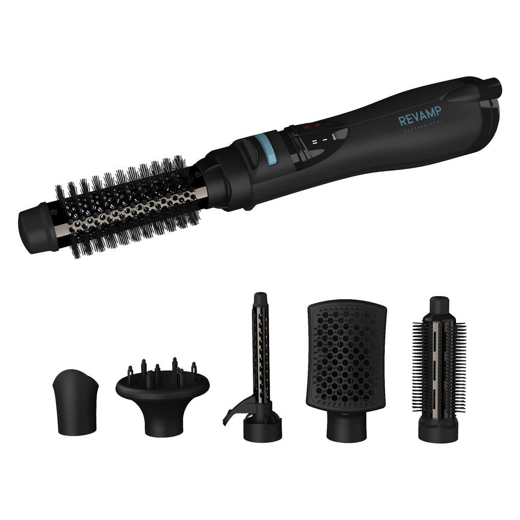 6-in-1 Hot Air Hair Styler & Dryer Brush for Wet & Dry Hair