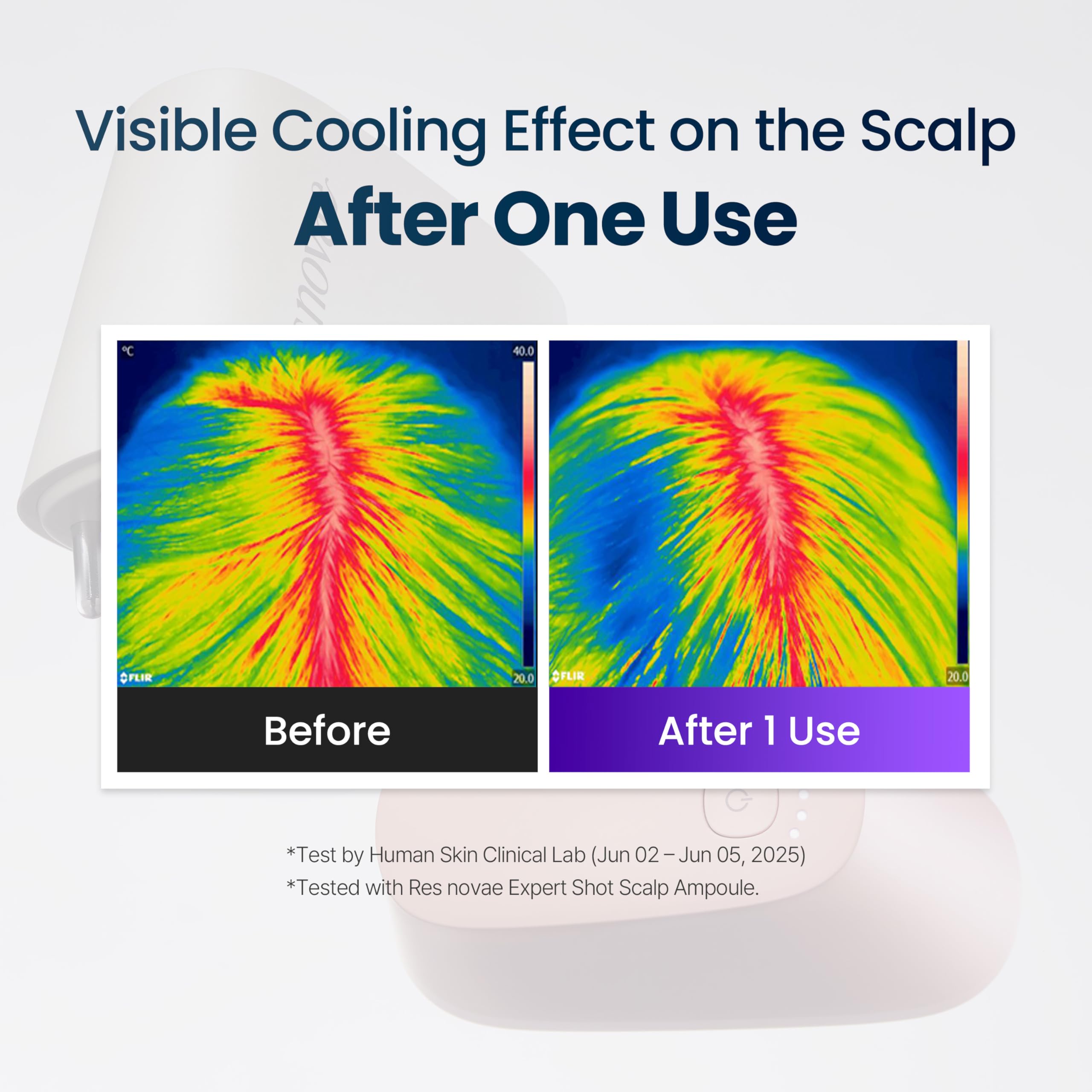 Scalp Care Device for Massage & Serum Absorption