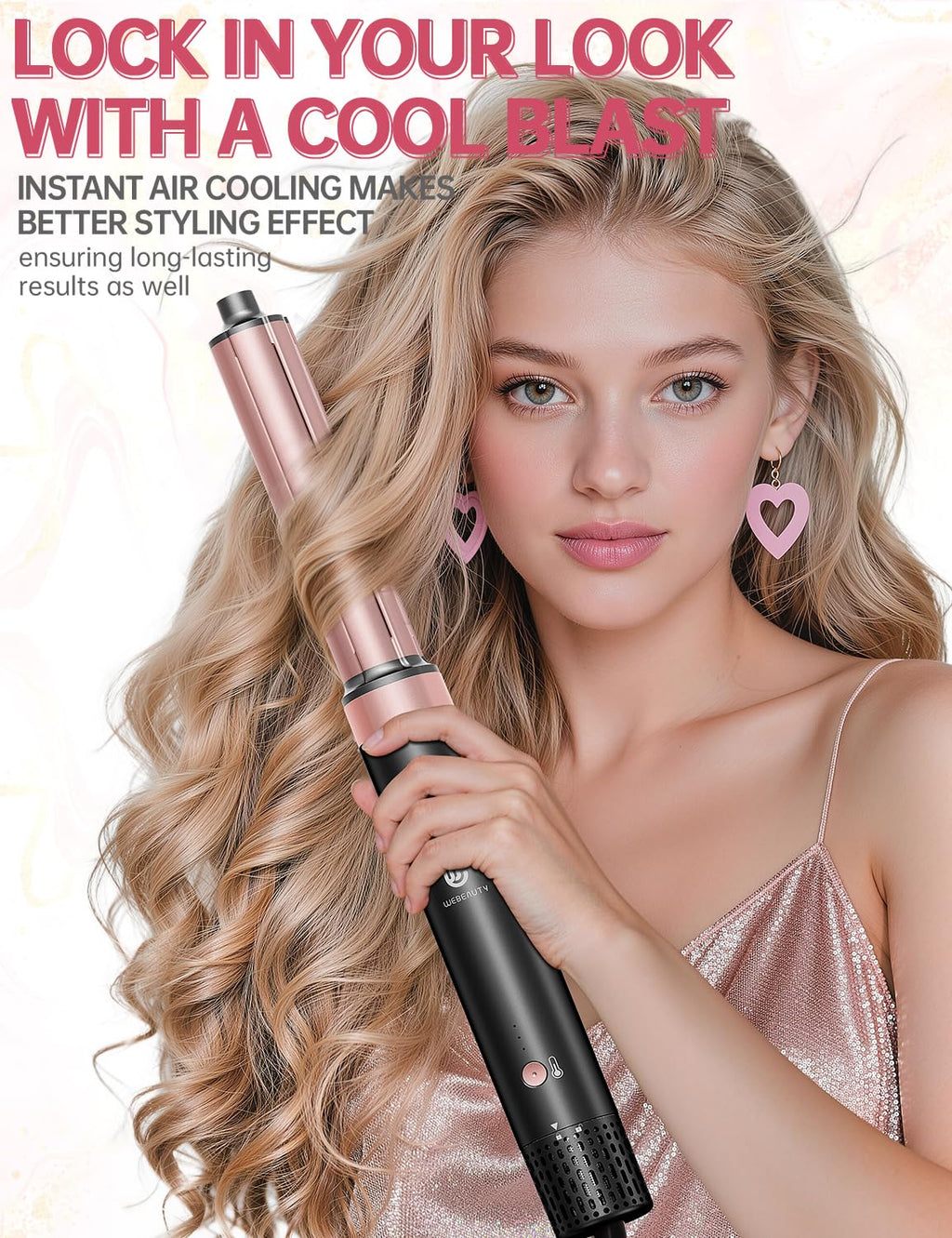 Dual Voltage 7-in-1 Ionic Hot Air Hair Styler & Dryer Set
