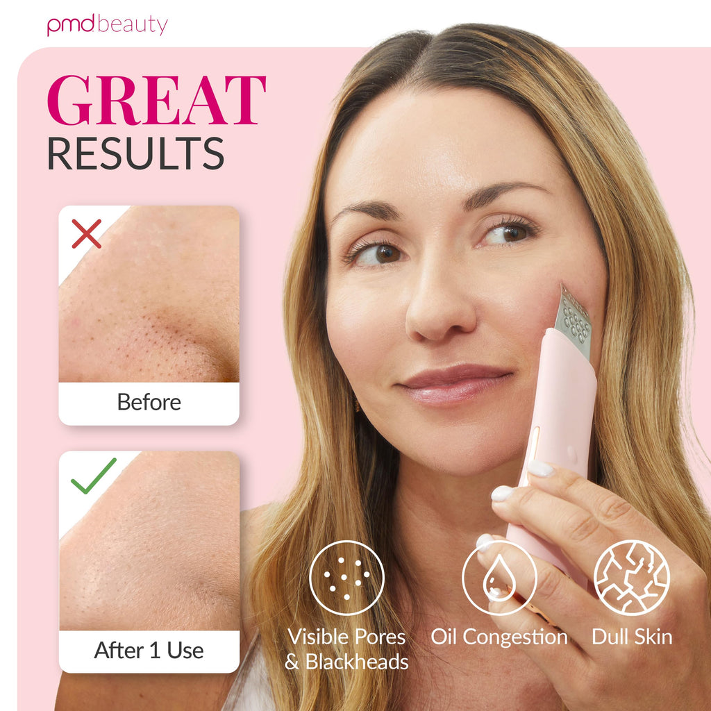 Ultrasonic Skin Spatula Pore Extractor & Facial Lifting Tool